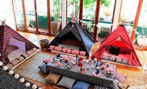 Cabana para festa do pijama
