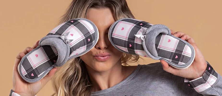 10 modelos de pantufas para aquecer os seus pés nesse inverno!