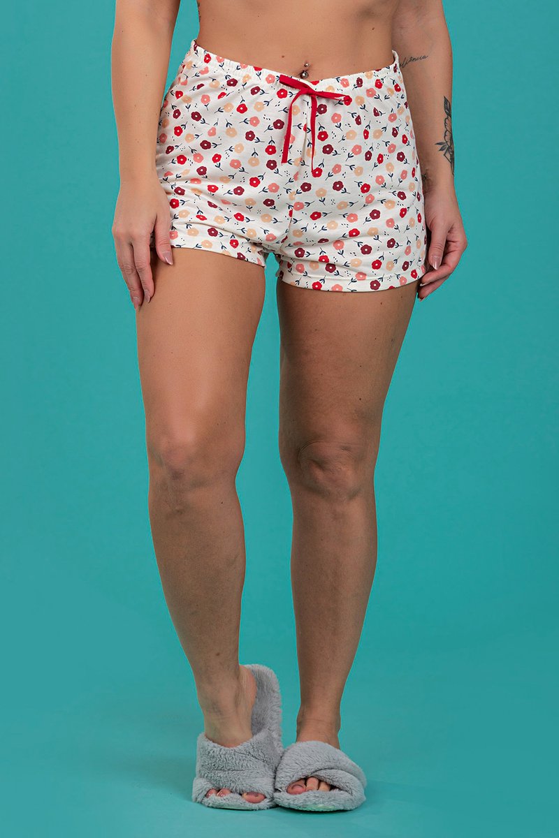 shorts de pijama feminino flores coloridas toy6322 4 01