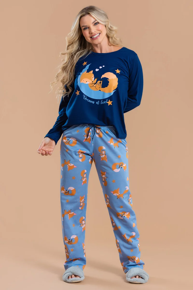 pijama feminino de inverno